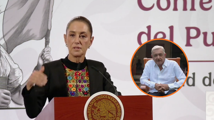 Claudia Sheinbaum y AMLO