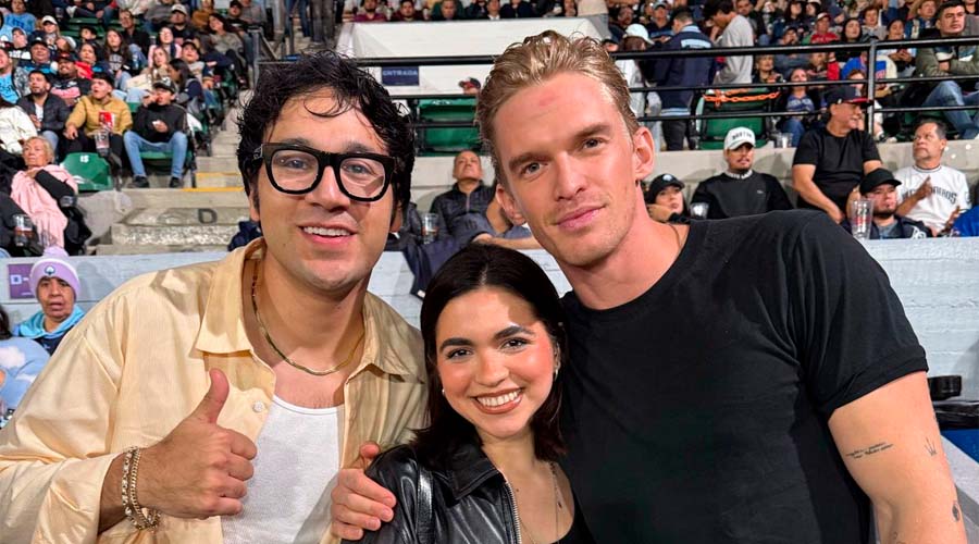 Adrián Cota y Cody Simpson en Guasave