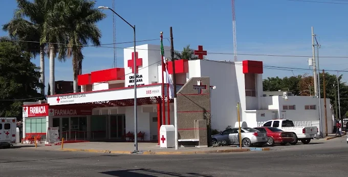 Instalaciones de la Cruz Roja Mexicana en Guasave
