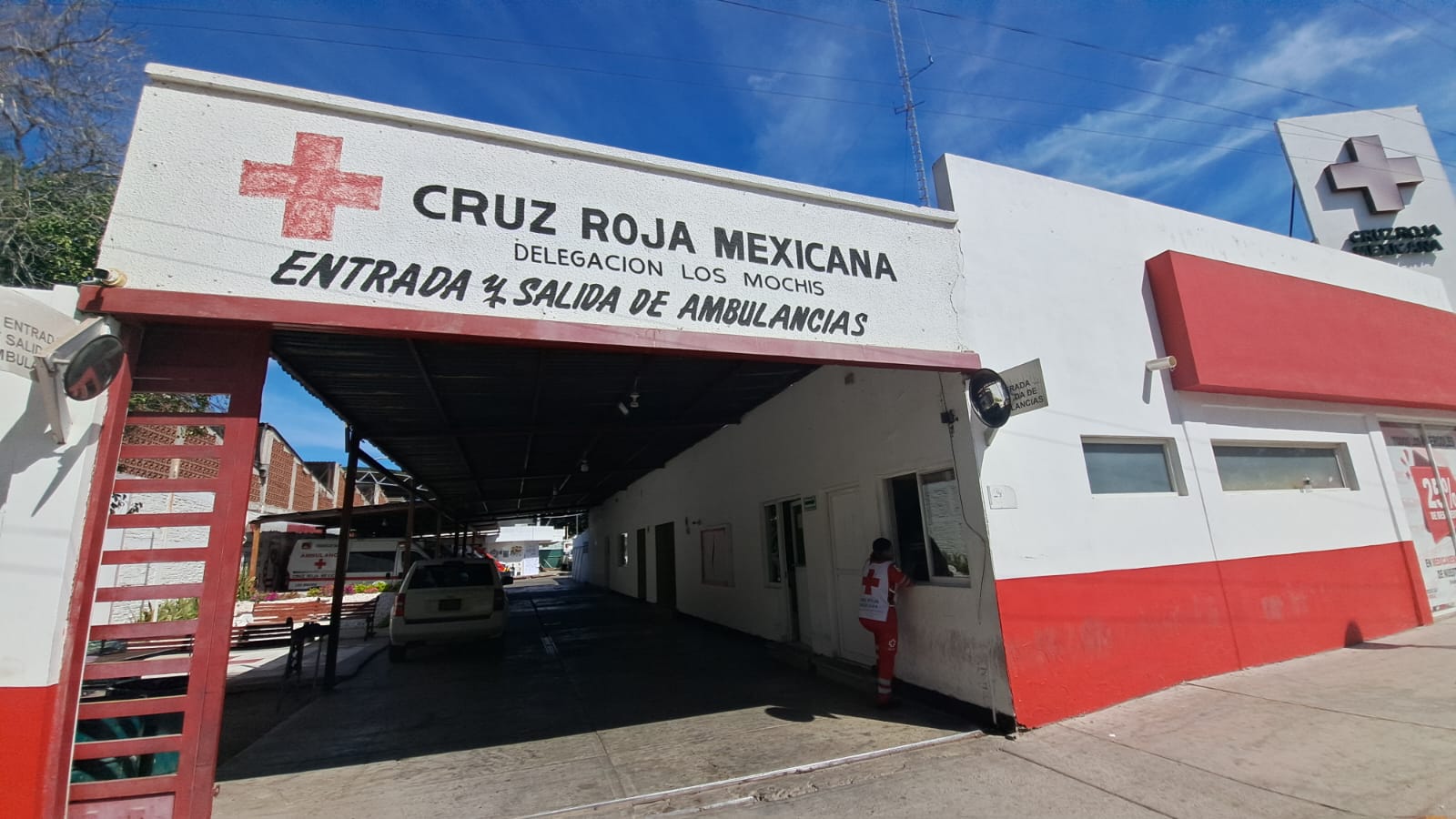 Cruz Roja mexicana de Los Mochis