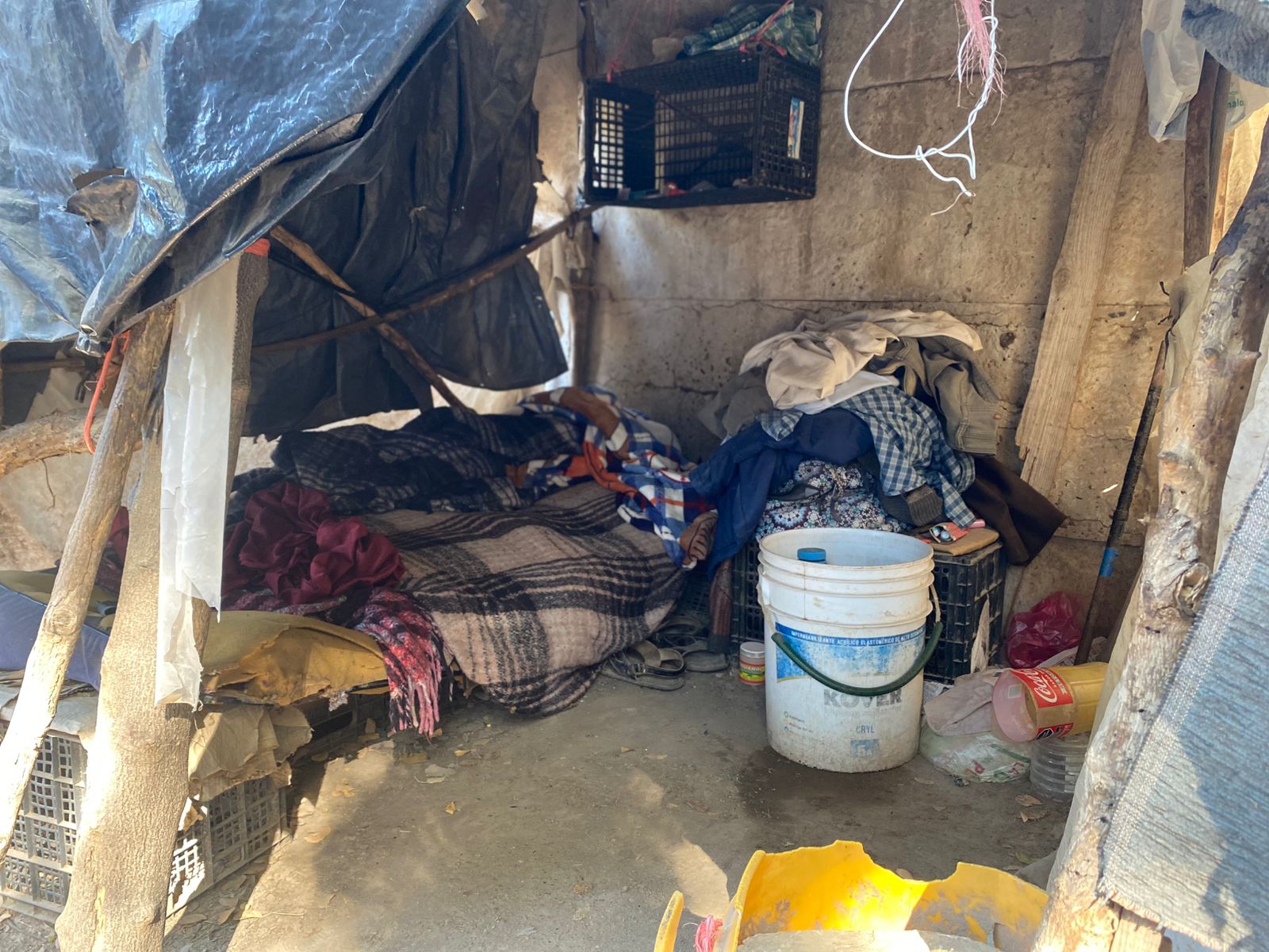 Cuarterías de Guasave donde se ve las condiciones en las que viven las familias de jornaleros