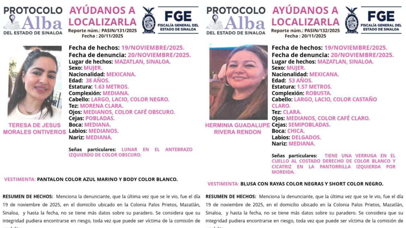 “Hay pocos avances, pero sí se les está buscando”: Esposo de Herminia
