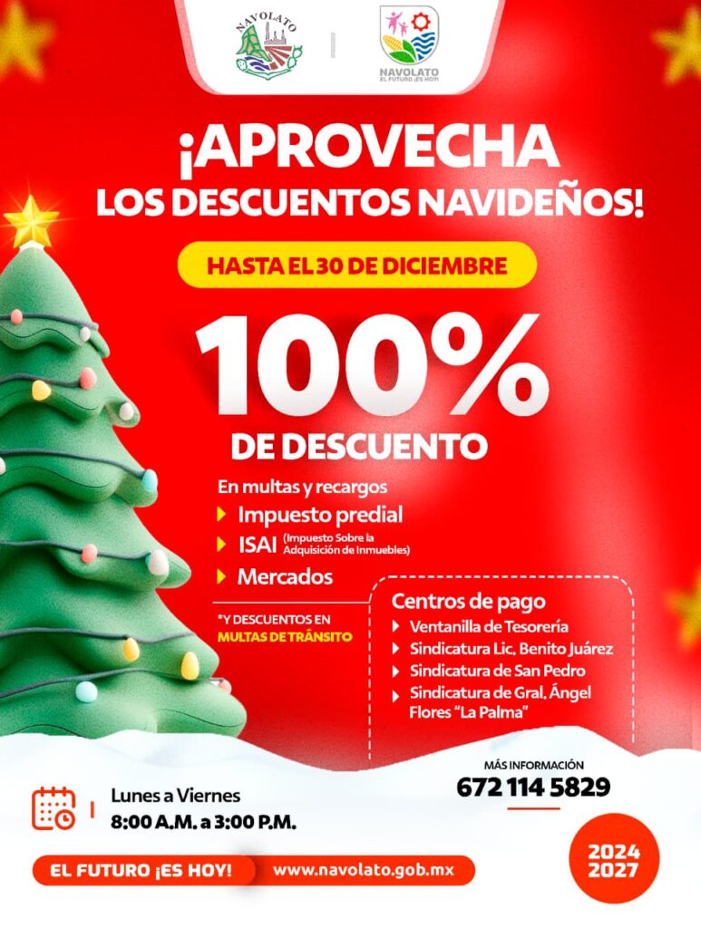 Anuncian descuentos del 100 % en multas y recargos en impuestos