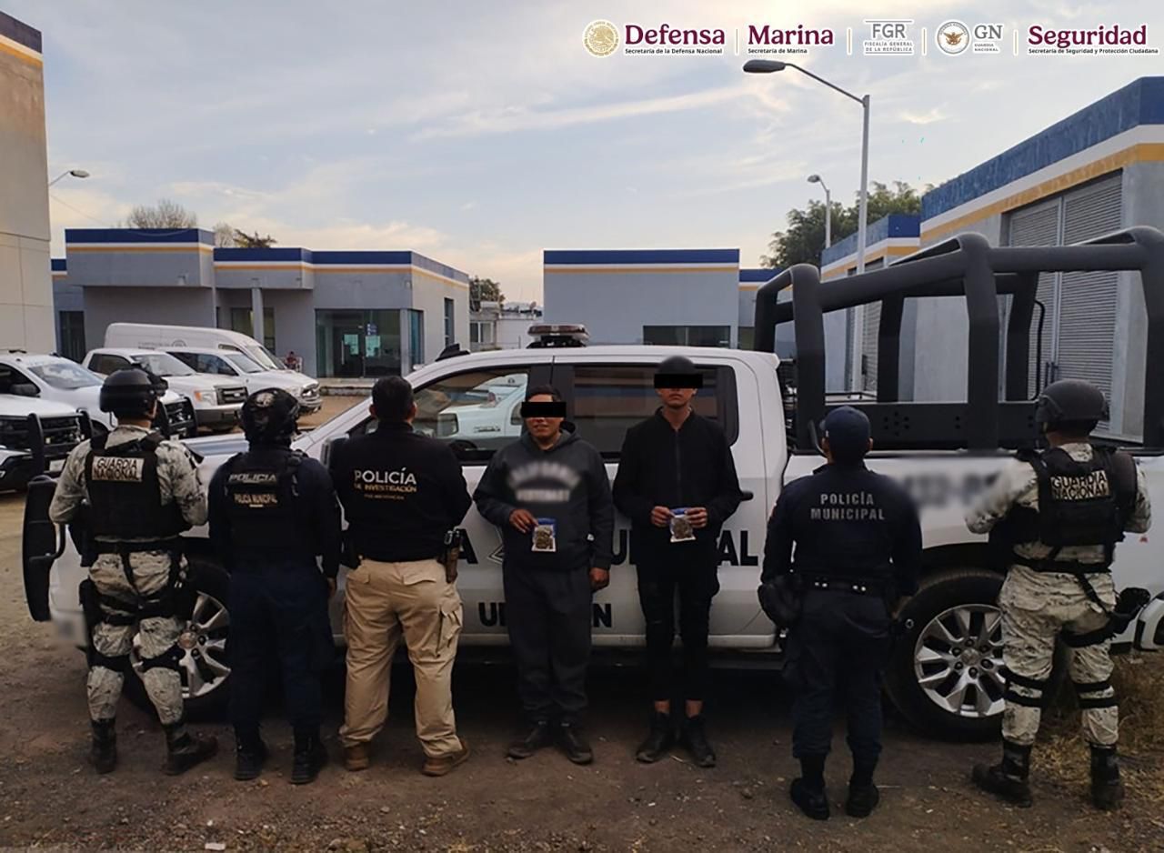 Detenidos en Michoacán