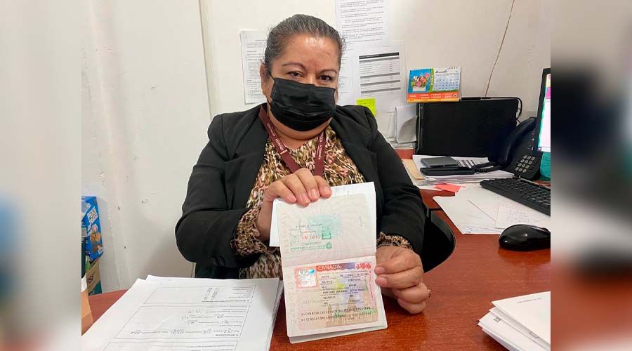 Documento de pasaporte mexicano