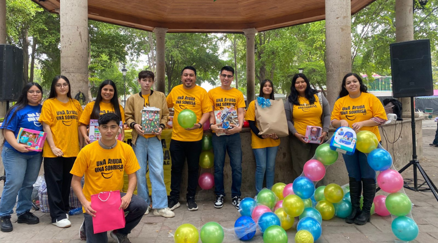 Donación de juguetes “Una ayuda, una sonrisa”