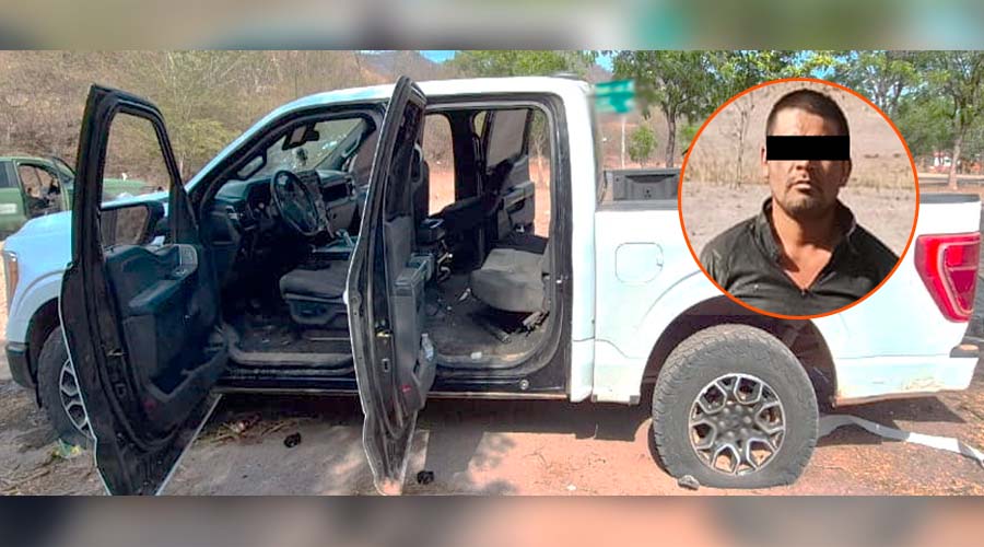 Ejército detiene a un civil con dos Barrett en Elota