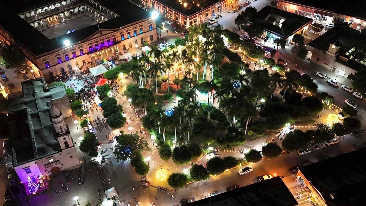 Ciudad de El Fuerte en festejo de navidad