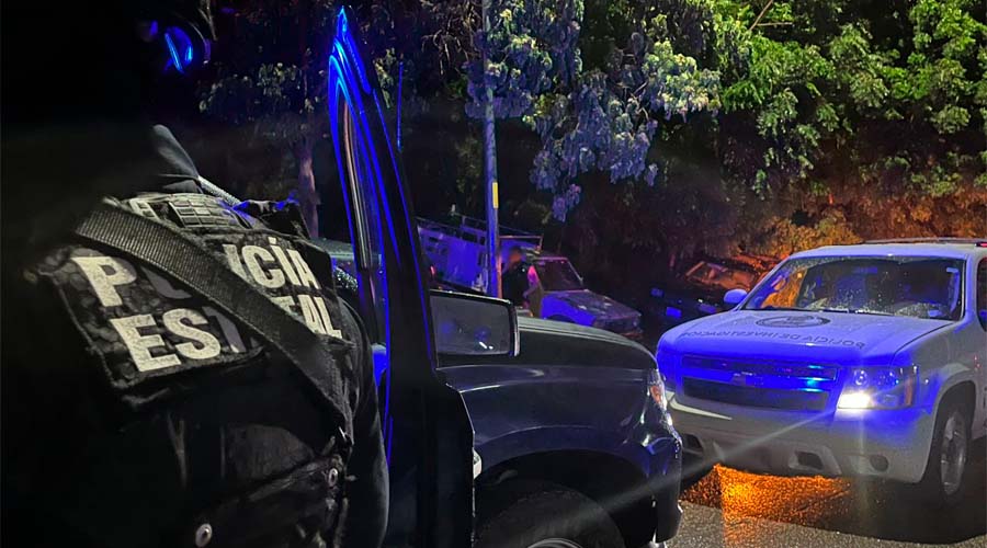 Elementos de la Policía Estatal de Sinaloa y de la FGE en Culiacán