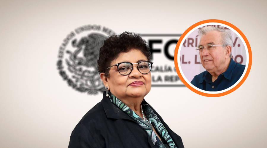 Rubén Rocha Moya felicita a Ernestina Godoy como la nueva titular de la FGR
