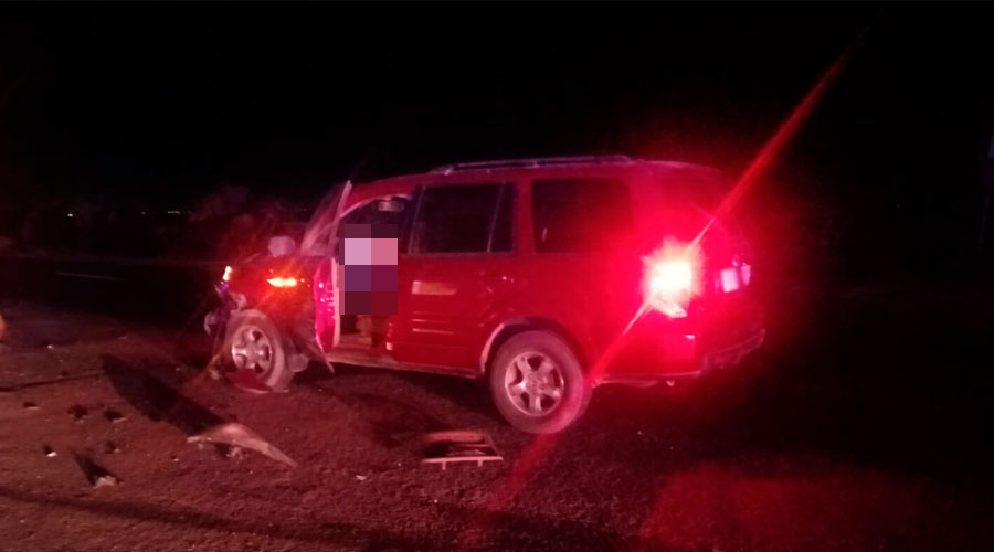 Accidente en la carretera México 15 en Guasave