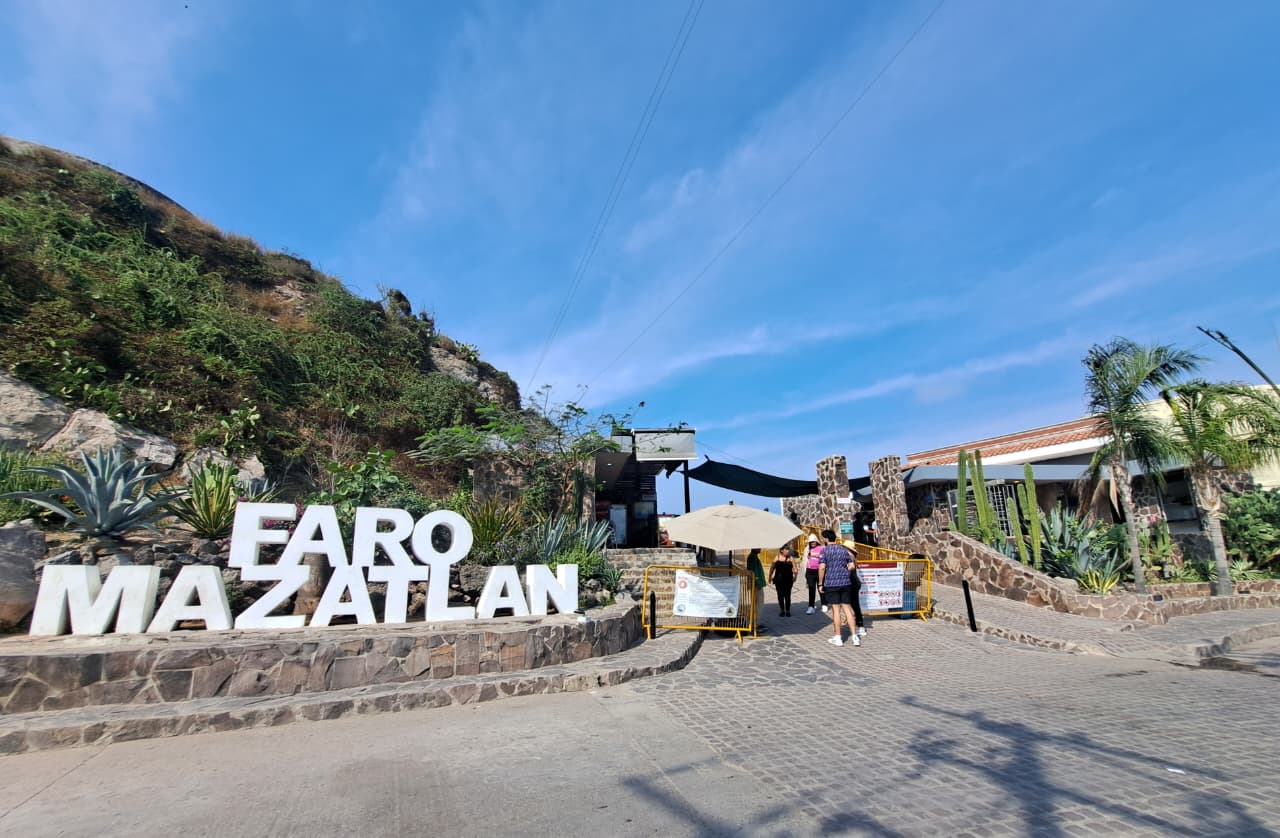 Entrada para el Faro de Mazatlán