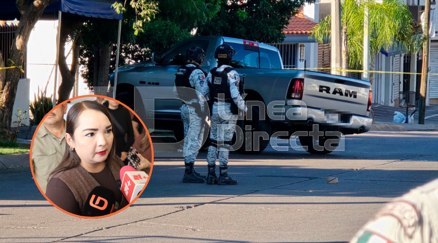 Militares junto a una camioneta y en un círculo Claudia Zulema Sánchez Kondo