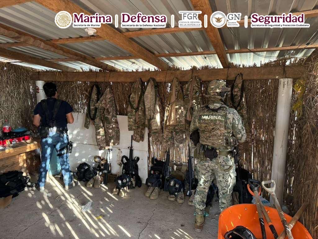 Detienen a el “Cali” con armas y droga; dirigía una célula delictiva en Oaxaca