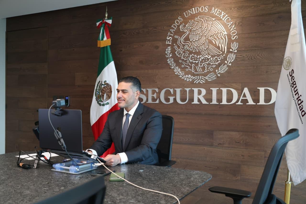 Harfuch sostiene llamada con su homólogo en Canadá; dialogan sobre seguridad y Plan de Acción bilateral