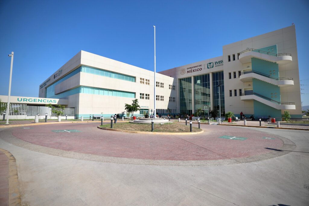 Fachada del nuevo Hospital General de Culiacán