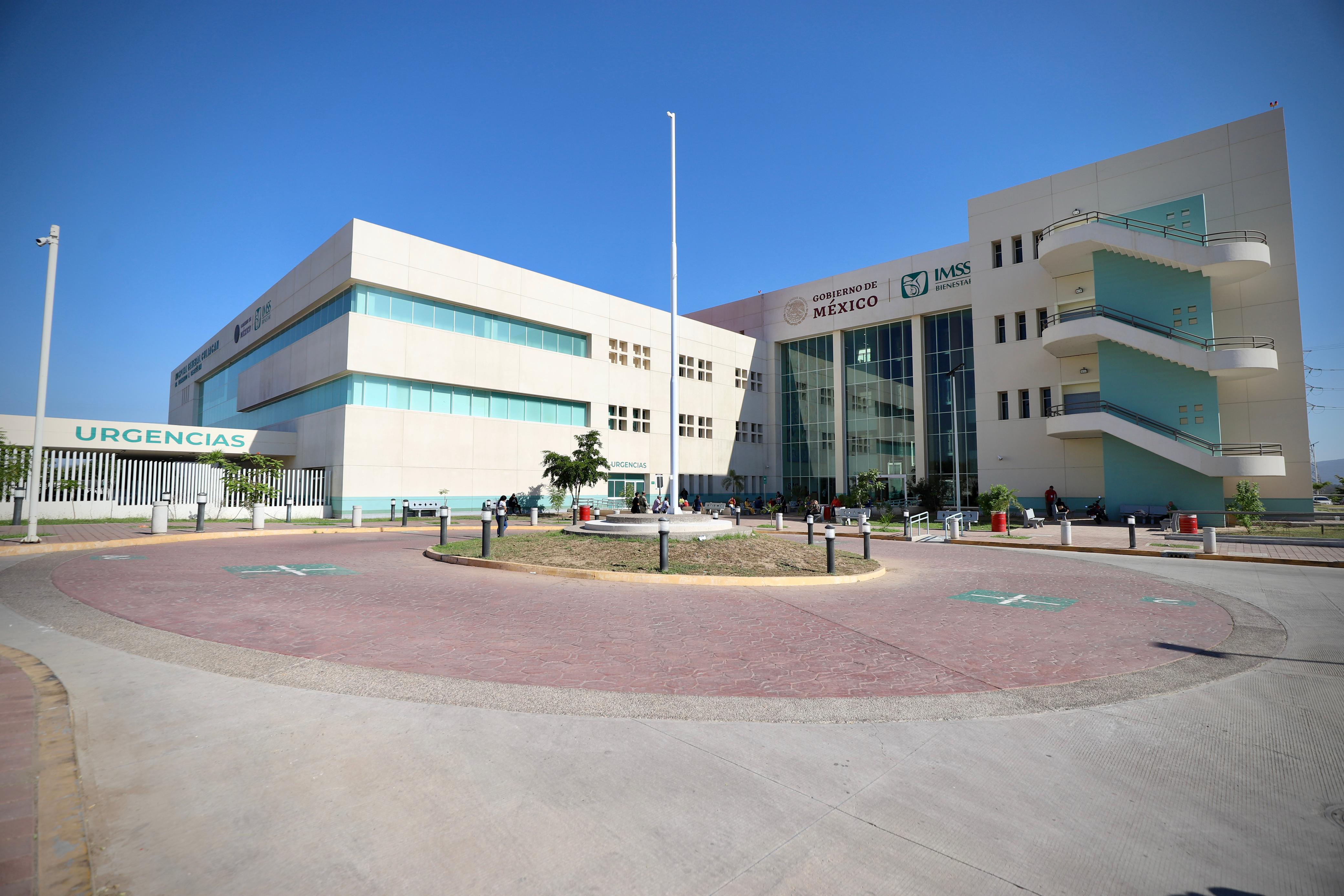 Fachada del nuevo Hospital General de Culiacán