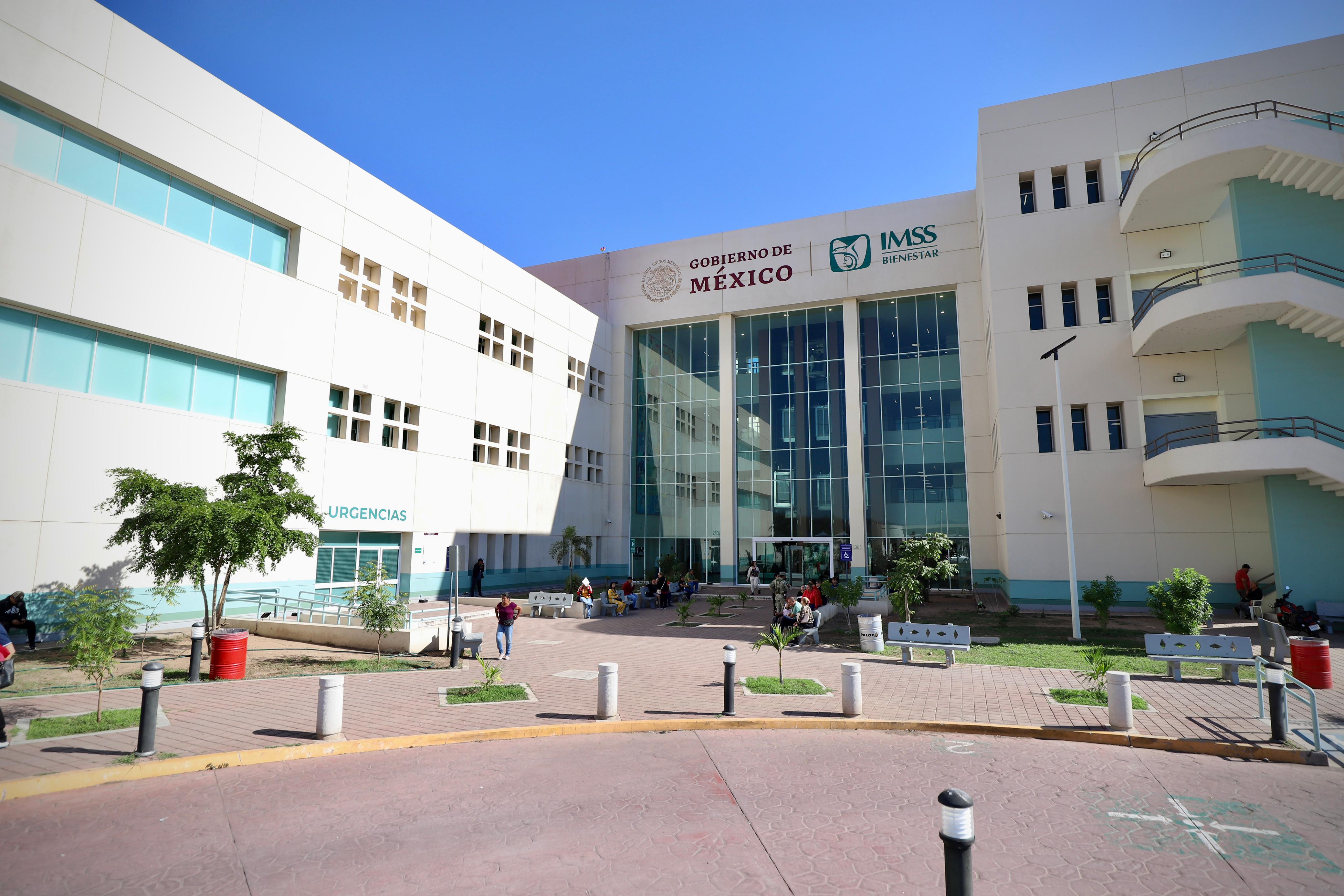 Fachada del nuevo Hospital General de Culiacán