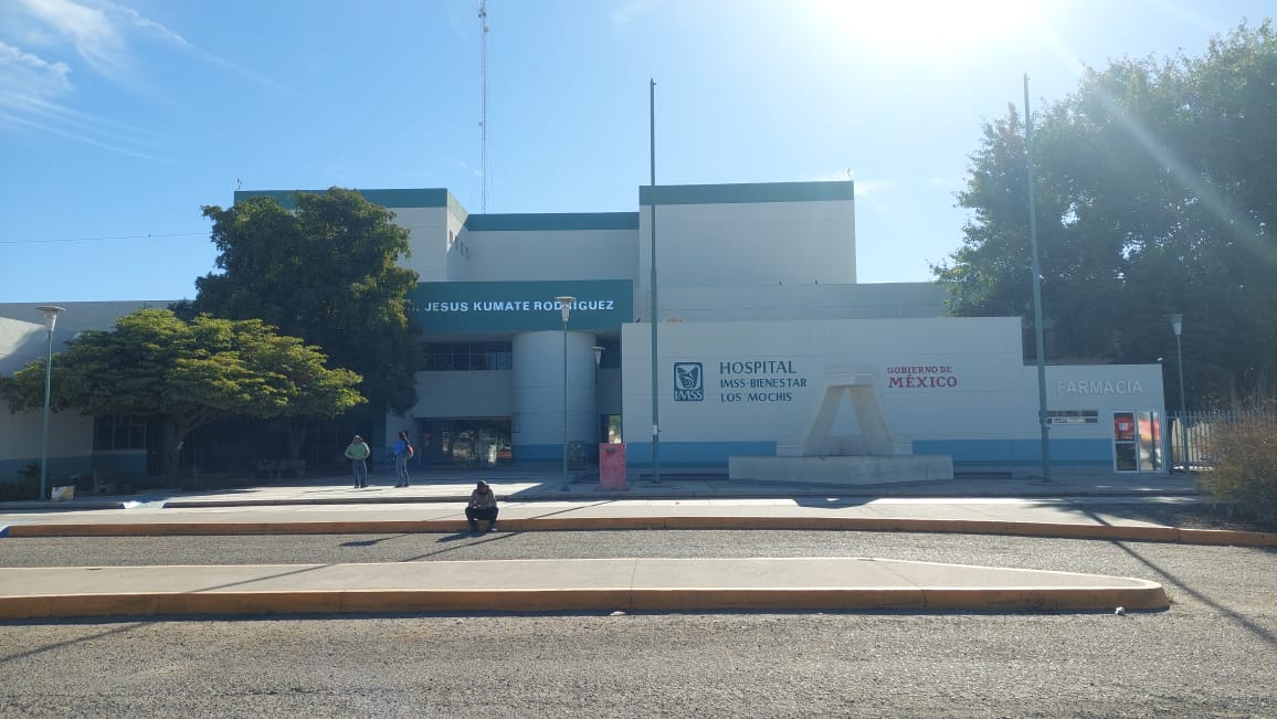 Fachada de un hospital