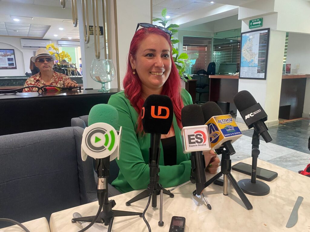 La periodista Arlette Orduño Leyva