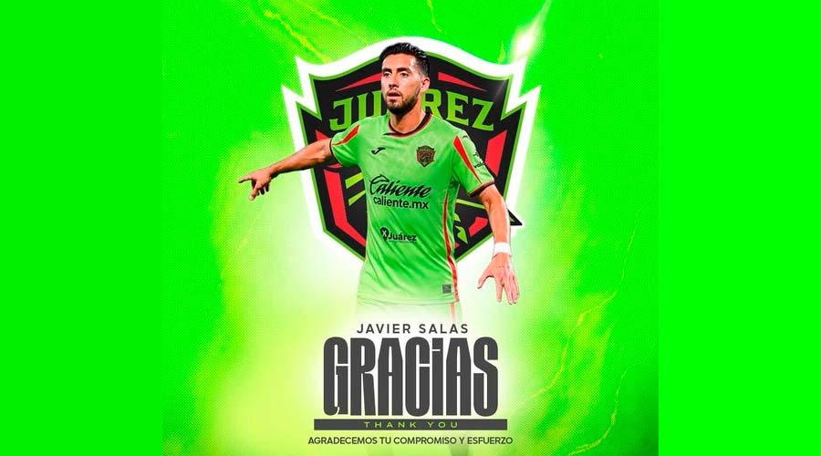 Javier Salas deja la Liga MX