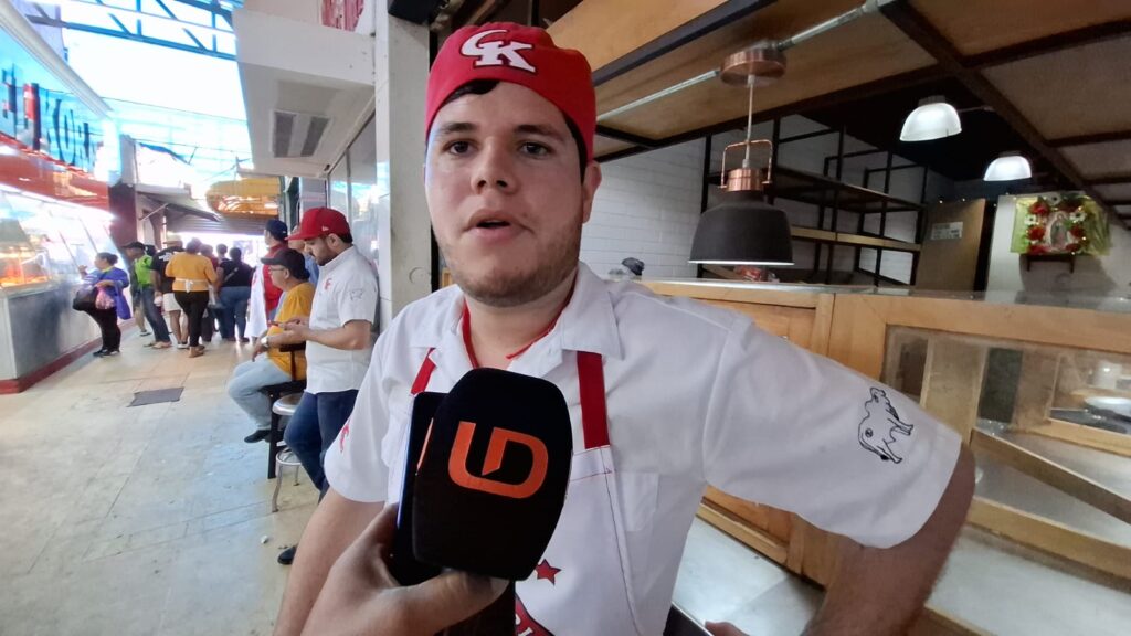 José Ángel, trabajador de carnicería en Mazatlán