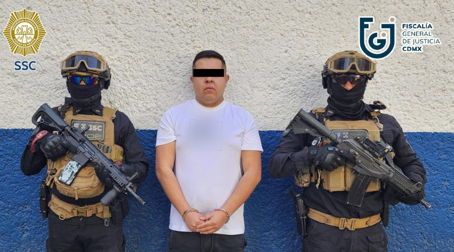 José Eduardo “N”, presunto implicado en el asesinato del famoso estilista Miguel de la Mora.