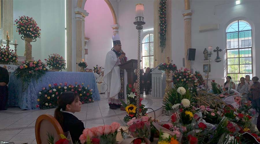 El obispo de la Diócesis de Culiacán, José Jesús Herrera Quiñonez