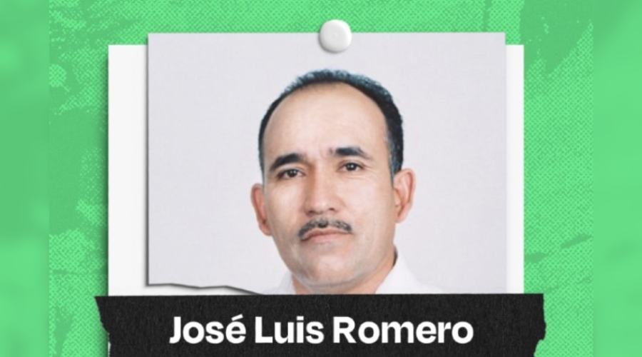 Fotografía del periodista José Luis Romero