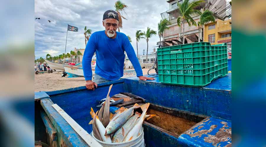 Pescador de Playa Norte, Mazatlán