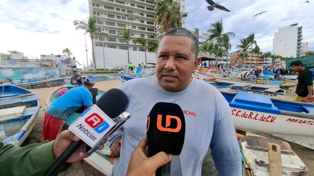 Édgar Moya Acosta, presidente de la Cooperativa de Pescadores Artesanales de Playa Norte