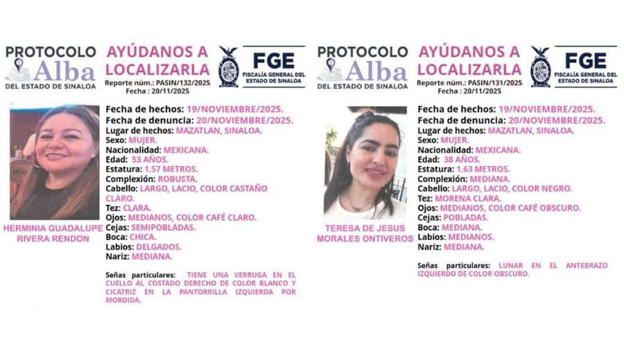 Ficha de búsqueda de dos personas
