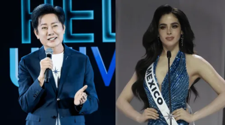 Nawat Itsaragrisil y Fátima Bosch, Miss Universo 2025.