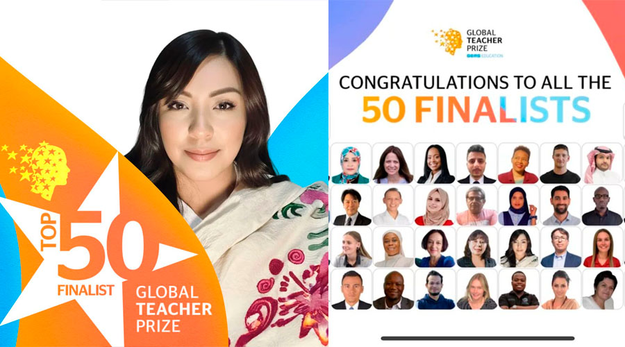 Nelsy Valenzuela es finalista del Global Teacher Prize 2025