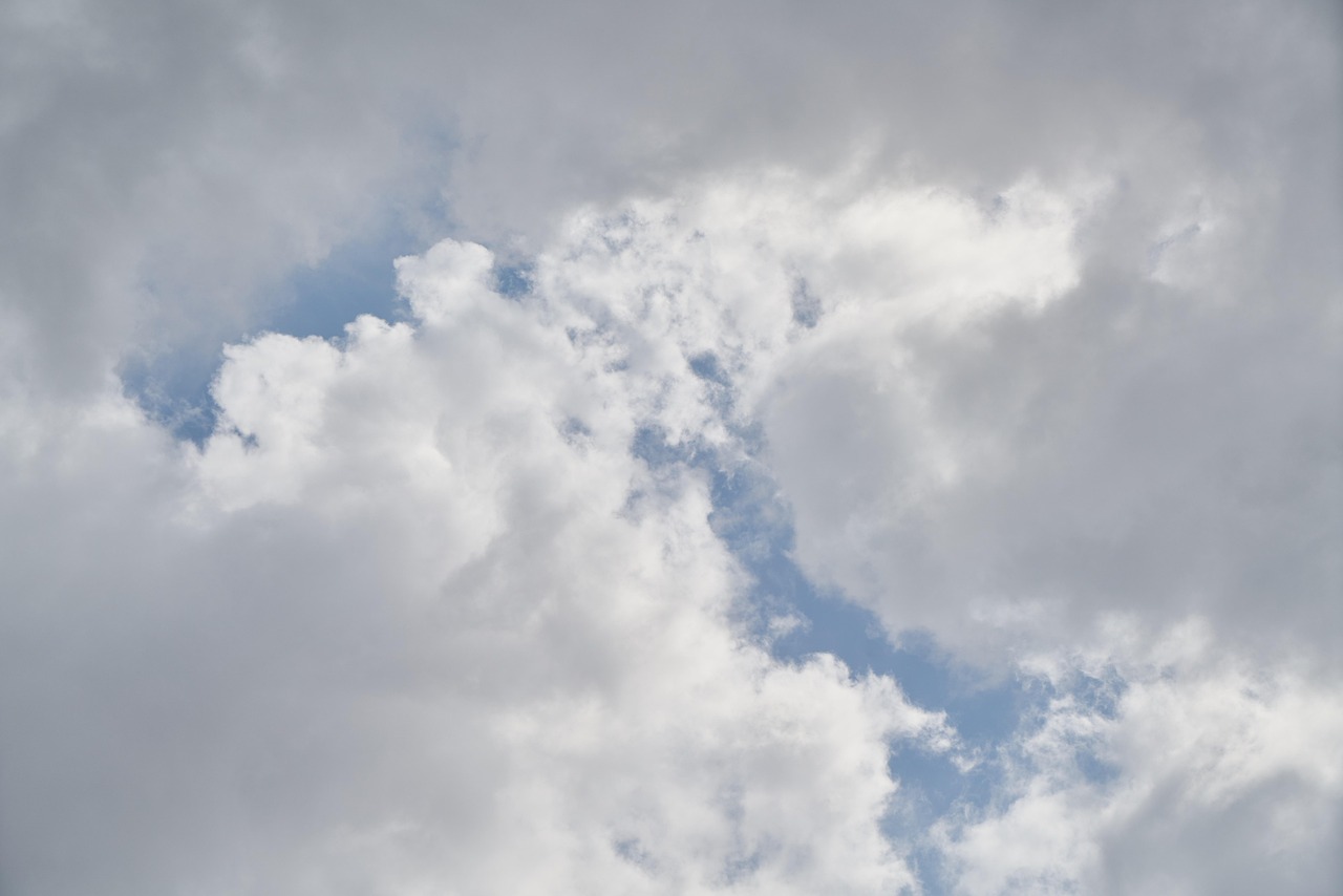 Cielo nublado