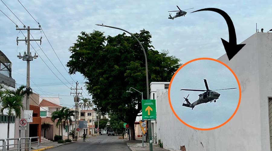 Operativo en colonia Guadalupe de Culiacán