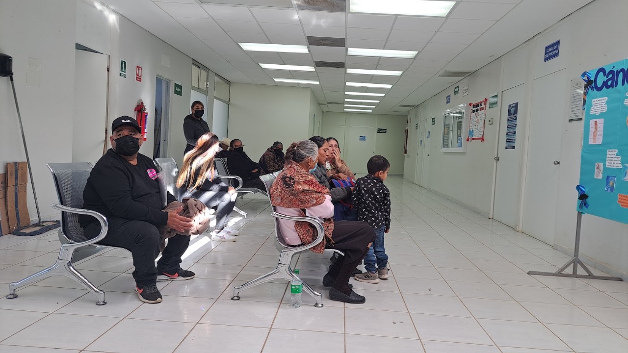 Pacientes en un hospital Imss Bienestar