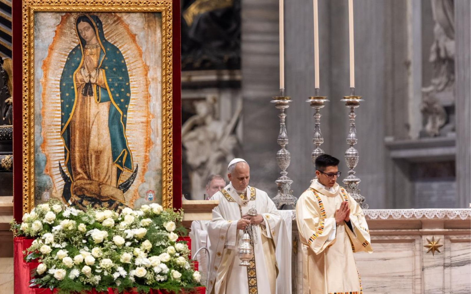 Papa León XIV preside misa por la Virgen de Guadalupe; pide librar a los jóvenes de crímenes y drogas