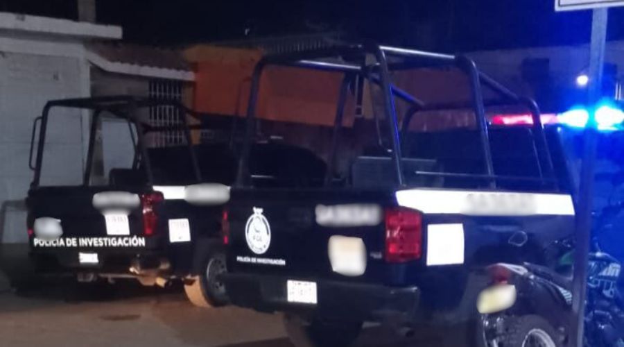 Dos unidades de la policìa de investigacón
