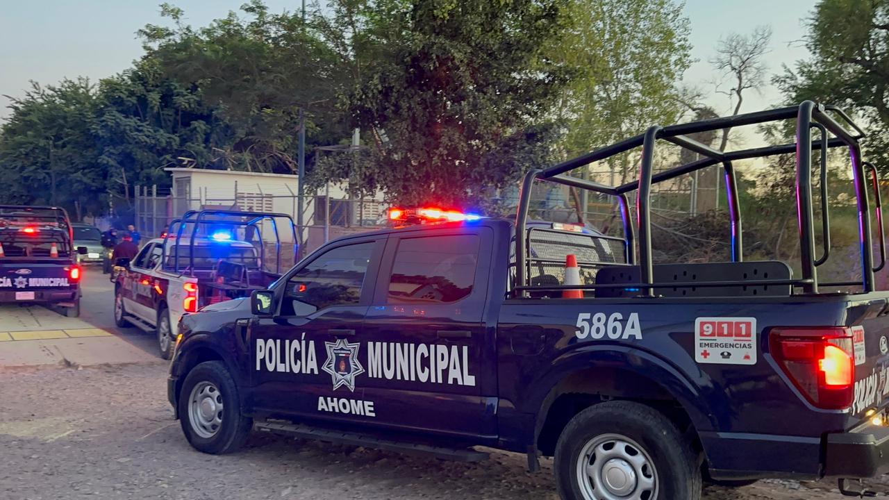 Patrullas de la Policía Municipal de Ahome