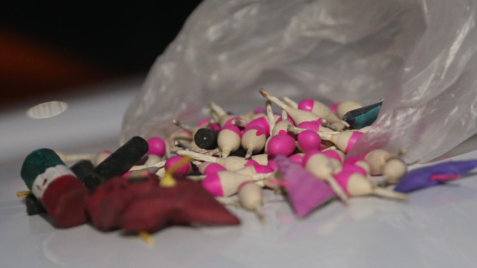 Pirotecnia decomisada en Sinaloa