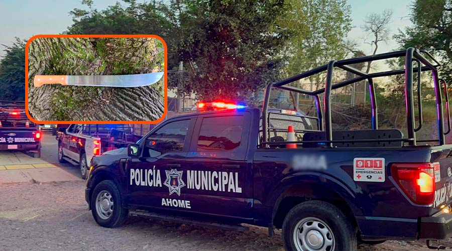 Unidad de la Policía Municipal de Ahome