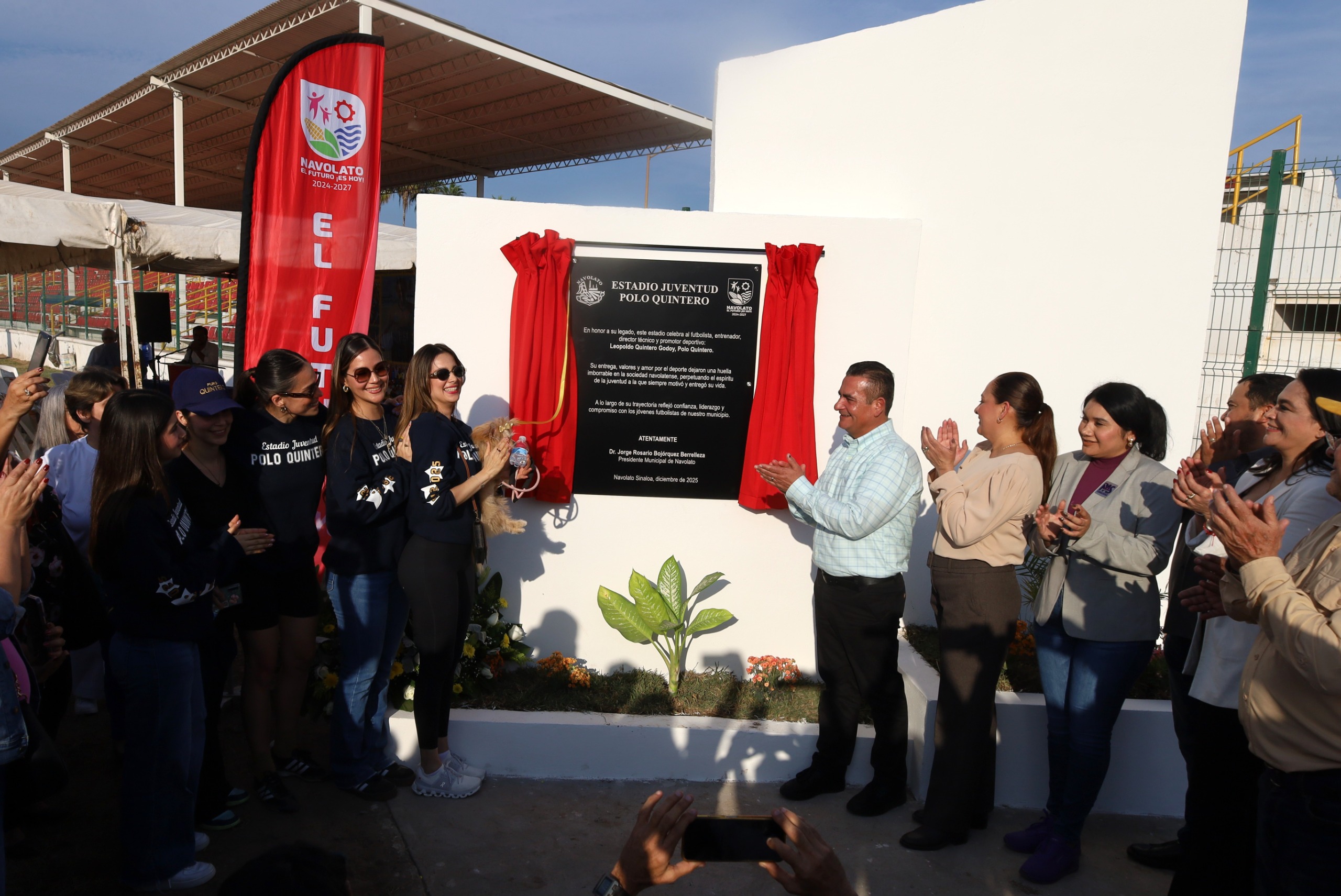 estadio Juventud de Navolato se llamará “Polo” Quintero