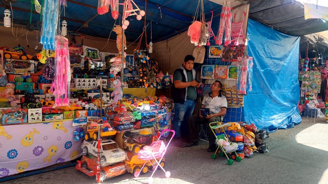 Puestos de comerciantes en Guasave