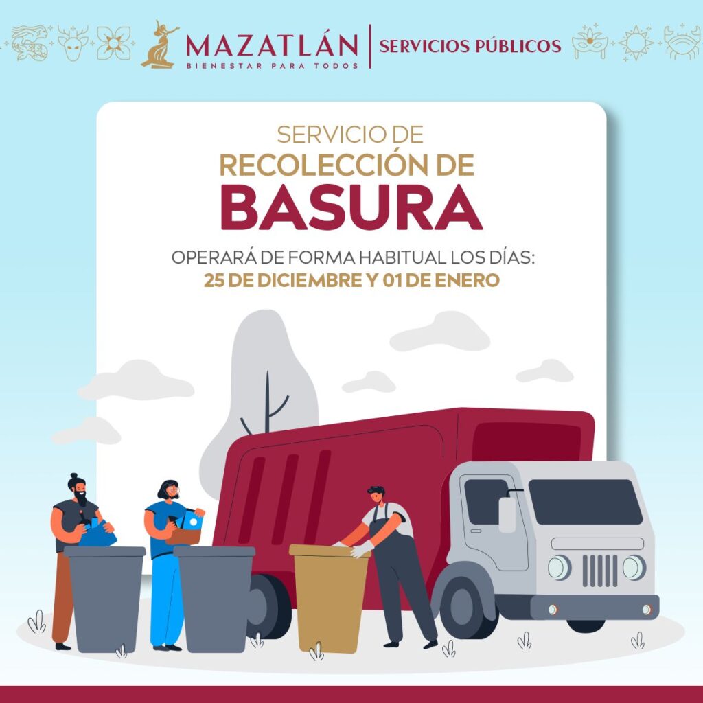 Publicación de la recolección de basura