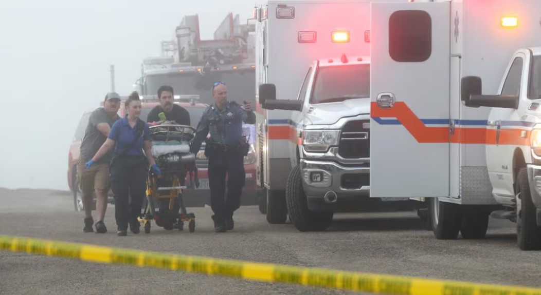 Semar confirma 2 muertes tras accidente aéreo en Texas; 4 personas más han sido rescatadas con vida