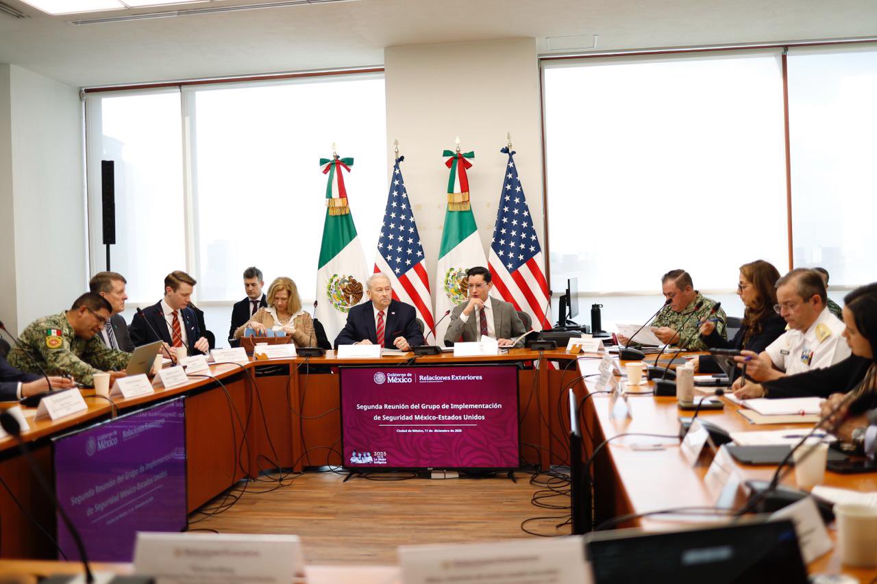 México y EU celebran reunión de seguridad; dan seguimiento a estrategias para combatir el crimen