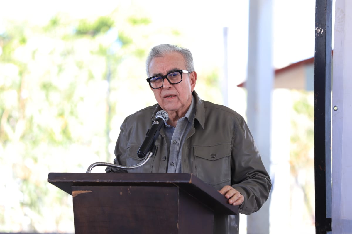 Gobernador de Sinaloa Rubén Rocha Moya
