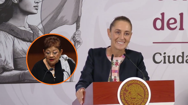 Sheinbaum y Ernestina Godoy