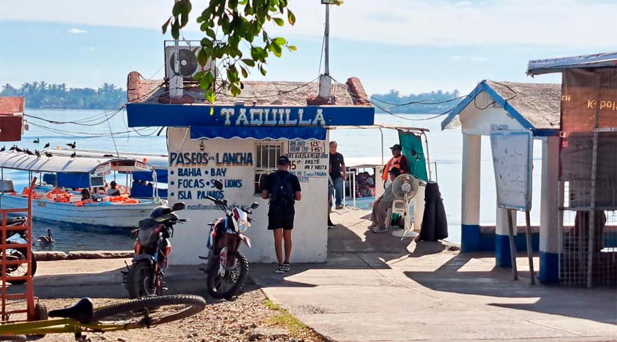 Taquilla de paseos en lancha de Mazatlán